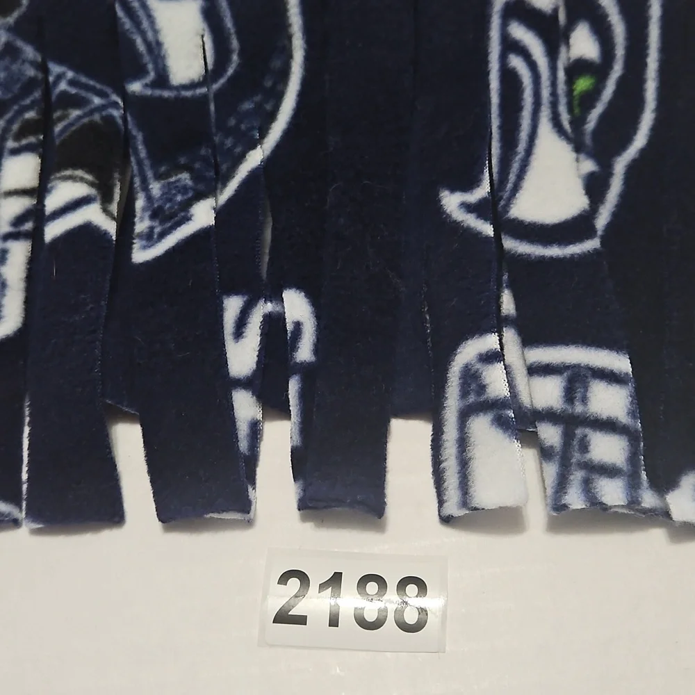 Seattle Seahawks Navy Blue Blanket Style Scarf 11.5x60